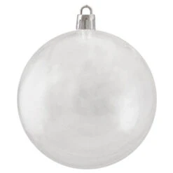 Northlight 32ct Clear Shatterproof Shiny Christmas Ball Ornaments 3.25" (80mm) -Chic Christmas Decoration northlight lj35493 2 66136.1665432997