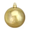 Northlight Shiny Vegas Gold Shatterproof Christmas Ball Ornament 12" (300mm)
