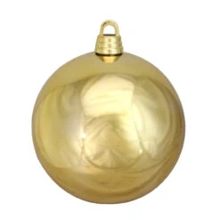 Northlight Shiny Vegas Gold Shatterproof Christmas Ball Ornament 12" (300mm)