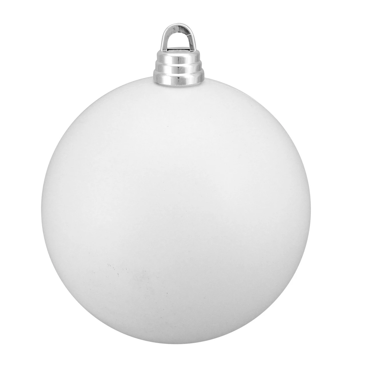 Northlight Winter White Shatterproof Matte Christmas Ball Ornament 12" (300mm) 1 Northlight Winter White Shatterproof Matte Christmas Ball Ornament 12" (300mm)