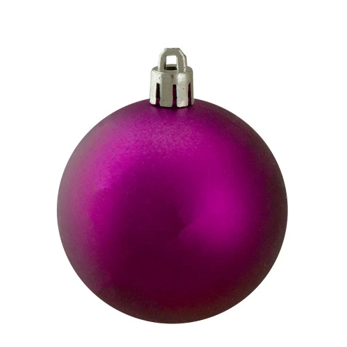 Northlight 24ct Pink, Purple And Gold Shatterproof 2-Finish Christmas Ball Ornaments 2.5" (60mm) 6 Northlight 24ct Pink, Purple And Gold Shatterproof 2-Finish Christmas Ball Ornaments 2.5" (60mm) - Image 6