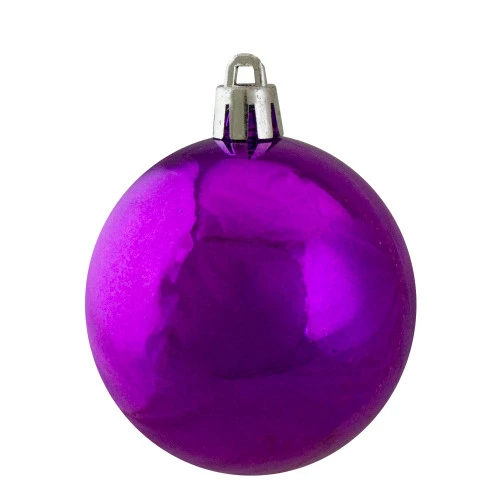 Northlight 24ct Pink, Purple And Gold Shatterproof 2-Finish Christmas Ball Ornaments 2.5" (60mm) 4 Northlight 24ct Pink, Purple And Gold Shatterproof 2-Finish Christmas Ball Ornaments 2.5" (60mm) - Image 4