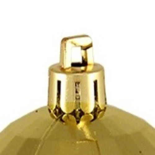 Northlight 100ct Vegas Gold Shatterproof 3-Finish Christmas Ball Ornaments 2.5" (60mm) 3 Northlight 100ct Vegas Gold Shatterproof 3-Finish Christmas Ball Ornaments 2.5" (60mm) - Image 3