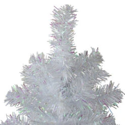 Northlight 3' White Iridescent Pine Artificial Christmas Tree - Unlit -Chic Christmas Decoration northlight m88681 2 75449.1588344479