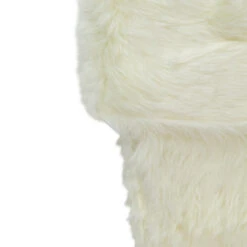 Northlight 20" Ivory White Super Soft Faux Fur Decorative Christmas Stocking -Chic Christmas Decoration northlight n35675 4 86198.1665590921