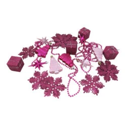 Northlight 125ct Bubblegum Pink Shatterproof 4-Finish Christmas Ornaments 5.5" (140mm) -Chic Christmas Decoration northlight n512509 3 70383.1665346440