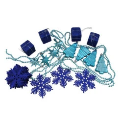 Northlight 125ct Peacock Blue Shatterproof 4-Finish Christmas Ornaments 5.5" (140mm) 6 Northlight 125ct Peacock Blue Shatterproof 4-Finish Christmas Ornaments 5.5" (140mm) -Chic Christmas Decoration northlight n512553 2 95255.1588369464