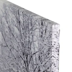 Northlight Fiber Optic Lighted Winter Lane Snowfall Christmas Canvas Wall Art 23.5" X 15.75" -Chic Christmas Decoration northlight nj75551 02 70933.1695052438