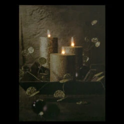 Northlight LED Lighted Glittery Gold Flickering Candles Christmas Canvas Wall Art 15.75" X 11.75" 7 Northlight LED Lighted Glittery Gold Flickering Candles Christmas Canvas Wall Art 15.75" X 11.75" -Chic Christmas Decoration northlight nj85672 onblack 57207.1645144962