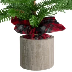 Northlight 1.3' Potted Pine Medium Artificial Tabletop Christmas Tree - Unlit 9 Northlight 1.3' Potted Pine Medium Artificial Tabletop Christmas Tree - Unlit -Chic Christmas Decoration northlight nl00136 1 16761.1588356258