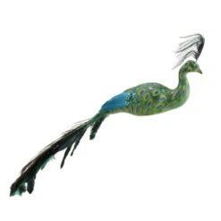 Northlight 3.5" Green And Teal Blue Peacock Clip On Christmas Ornament -Chic Christmas Decoration northlight nl00150 3 84487.1599786479