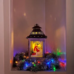 Northlight 14.5" Rustic Red And White Snowman Christmas Scene Candle Lantern -Chic Christmas Decoration northlight nl00798 cxpic 20168.1675850360