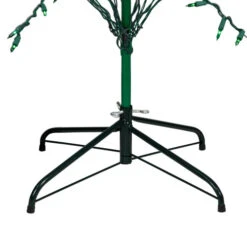 Northlight 6' Pre-Lit Green Cascade Twig Tree Christmas Outdoor Decor - Green Lights -Chic Christmas Decoration northlight nl01039 5 68594.1665174040
