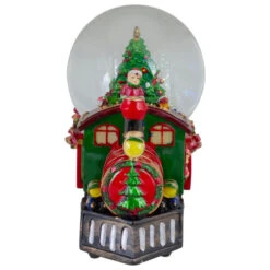Northlight 8 Christmas Train With Tree Musical Snow Globe Tabletop Decoration -Chic Christmas Decoration northlight pm27042 3 88959.1665610429