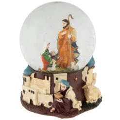 Northlight 5.5" Nativity Scene Religious Musical Christmas Snow Globe -Chic Christmas Decoration northlight pm84760 4new 98120.1673556958