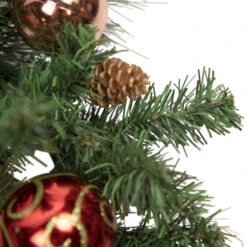 Northlight Green Mixed Foliage And Ornaments Artificial Christmas Wreath, 30-Inch, Unlit -Chic Christmas Decoration northlight s04192 3 updated 98107.1660326227