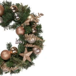 Northlight Pine And Ball Green Artificial Christmas Wreath - 24-Inch, Unlit 7 Northlight Pine And Ball Green Artificial Christmas Wreath - 24-Inch, Unlit -Chic Christmas Decoration northlight s15742 2 updated 69120.1665610422