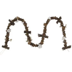 Northlight 5' Brown Dried Botanical Artificial Christmas Garland - Unlit