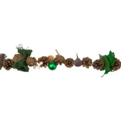 Northlight 5' X 3" Green Pine Cone Artificial Christmas Garland - Unlit -Chic Christmas Decoration northlight sh36250 1 30307.1588353544