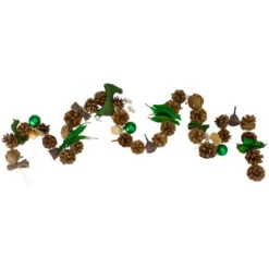 Northlight 5' X 3" Green Pine Cone Artificial Christmas Garland - Unlit