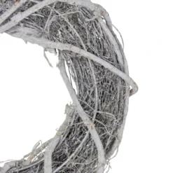 Northlight 13.5" Rustic White Twig Artificial Christmas Wreath - Unlit 5 Northlight 13.5" Rustic White Twig Artificial Christmas Wreath - Unlit -Chic Christmas Decoration northlight sh36255 2 36878.1588355178