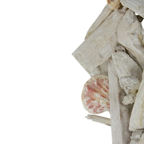 Northlight Nautical Driftwood And Seashell Summer Wreath, 12-Inch 4 Northlight Nautical Driftwood And Seashell Summer Wreath, 12-Inch - Image 4
