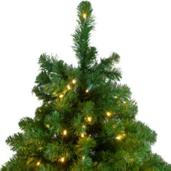Northlight 12' Pre-Lit Full Olympia Pine Artificial Christmas Tree - Warm White Lights -Chic Christmas Decoration northlight th 1 23780.1589798179