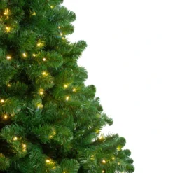 Northlight 9' Pre-Lit Full Olympia Pine Artificial Christmas Tree - Warm White Lights -Chic Christmas Decoration northlight th 2 39417.1665611631