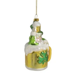 Northlight 5" Leprechaun In A Beer Mug Glass Christmas Ornament 7 Northlight 5" Leprechaun In A Beer Mug Glass Christmas Ornament -Chic Christmas Decoration northlight tr01849 2 updated2022 90178.1665610422