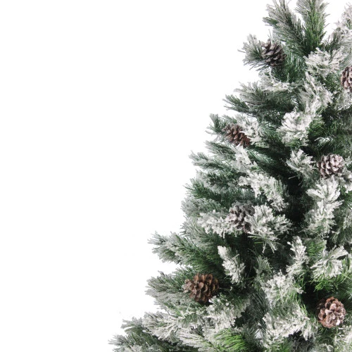 Northlight 6' Medium Flocked Angel Pine Artificial Christmas Tree - Unlit 4 Northlight 6' Medium Flocked Angel Pine Artificial Christmas Tree - Unlit - Image 4