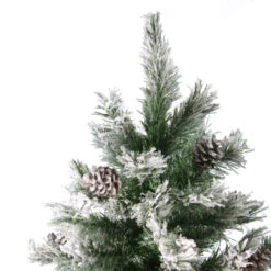 Northlight 6' Medium Flocked Angel Pine Artificial Christmas Tree - Unlit 10 Northlight 6' Medium Flocked Angel Pine Artificial Christmas Tree - Unlit -Chic Christmas Decoration northlight v03979 secondary 55598.1667399133