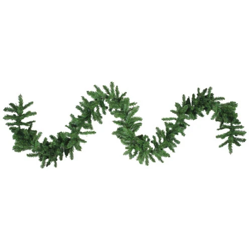 Northlight 50' X 14" Balsam Pine Artificial Christmas Garland, Unlit 2 Northlight 50' X 14" Balsam Pine Artificial Christmas Garland, Unlit - Image 2