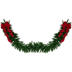 Northlight 50' X 14" Balsam Pine Artificial Christmas Garland, Unlit 11 Northlight 50' X 14" Balsam Pine Artificial Christmas Garland, Unlit -Chic Christmas Decoration northlight v04260 05 15477.1687961439