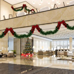 Northlight 50' X 14" Balsam Pine Artificial Christmas Garland, Unlit 8 Northlight 50' X 14" Balsam Pine Artificial Christmas Garland, Unlit -Chic Christmas Decoration northlight v04260 styled 33496.1687961439