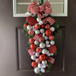 Northlight 32" Colorado Spruce Artificial Christmas Teardrop Swag - Unlit -Chic Christmas Decoration northlight v15100 cxpic 55351.1668846666