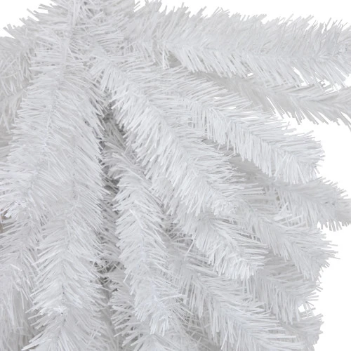 Northlight 30" Snow White Pine Artificial Teardrop Christmas Swag, Unlit 4 Northlight 30" Snow White Pine Artificial Teardrop Christmas Swag, Unlit - Image 4