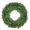 Northlight Pre-Lit Canadian Pine Artificial Christmas Wreath - 36-Inch, Multicolor Lights