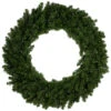 Northlight Pre-Lit Canadian Pine Artificial Christmas Double Wreath, 36-Inch, Clear LED Lights