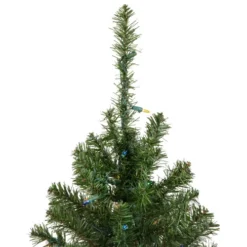 Northlight 3' Pre-Lit Medium Canadian Pine Artificial Christmas Tree, Multicolor Lights 9 Northlight 3' Pre-Lit Medium Canadian Pine Artificial Christmas Tree, Multicolor Lights -Chic Christmas Decoration northlight v15853 2 67239.1665610746