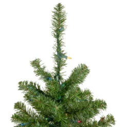 Northlight 5' Pre-Lit Medium Canadian Pine Artificial Christmas Tree - Multicolor Lights 8 Northlight 5' Pre-Lit Medium Canadian Pine Artificial Christmas Tree - Multicolor Lights -Chic Christmas Decoration northlight v15853 2new 92881.1665610744