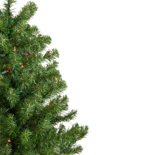 Northlight 5' Pre-Lit Medium Canadian Pine Artificial Christmas Tree - Multicolor Lights 4 Northlight 5' Pre-Lit Medium Canadian Pine Artificial Christmas Tree - Multicolor Lights - Image 4