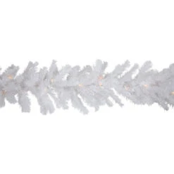 Northlight 9' X 12" Pre-lit Snow White Artificial Christmas Garland - Clear Lights 9 Northlight 9' X 12" Pre-lit Snow White Artificial Christmas Garland - Clear Lights -Chic Christmas Decoration northlight v158582c20v158572c20gb16048 02 47500.1696695193