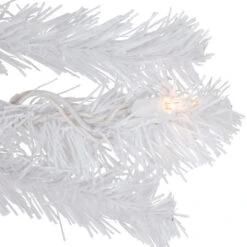 Northlight 9' X 12" Pre-lit Snow White Artificial Christmas Garland - Clear Lights 11 Northlight 9' X 12" Pre-lit Snow White Artificial Christmas Garland - Clear Lights -Chic Christmas Decoration northlight v158582c20v158572c20gb16048 04 82659.1696695198