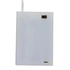 Northlight 24" Pre-Lit LED White Pine Artificial Christmas Wreath - Candlelight Lights -Chic Christmas Decoration northlight v15875 64308.1665347049