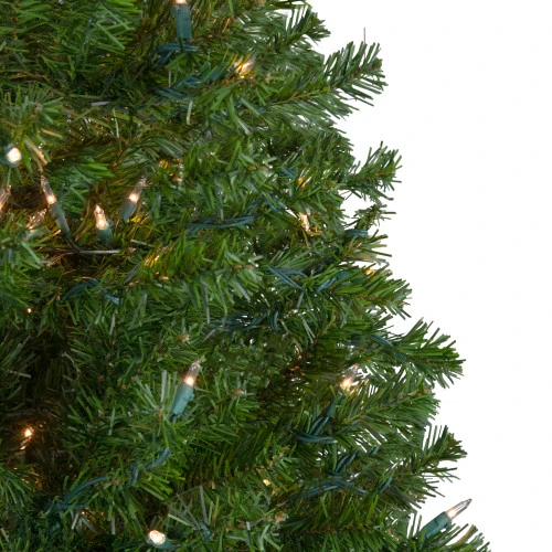 Northlight 6' Pre-Lit Medium Canadian Pine Artificial Christmas Tree, Clear Lights 4 Northlight 6' Pre-Lit Medium Canadian Pine Artificial Christmas Tree, Clear Lights - Image 4