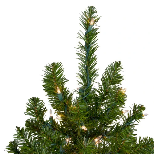 Northlight 6' Pre-Lit Medium Canadian Pine Artificial Christmas Tree, Clear Lights 3 Northlight 6' Pre-Lit Medium Canadian Pine Artificial Christmas Tree, Clear Lights - Image 3