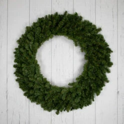 Northlight Canadian Pine Artificial Christmas Wreath, 36-Inch, Unlit -Chic Christmas Decoration northlight v15908 woodfloor 30396.1689085520