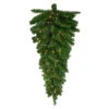 Northlight 52" Pre-Lit Canadian Pine Artificial Christmas Teardrop Swag - Clear Lights