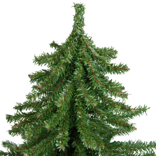 Northlight 2' Potted Downswept Mini Village Pine Medium Artificial Christmas Tree, Unlit 4 Northlight 2' Potted Downswept Mini Village Pine Medium Artificial Christmas Tree, Unlit - Image 4