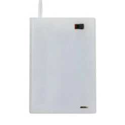 Northlight 30" Pre-Lit LED Snow White Christmas Wreath - Multicolor Lights -Chic Christmas Decoration northlight v27309 3 67058.1587643945